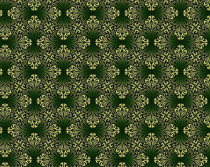 Nature's Winter Green Tonal Fabric // In The Beginning 7NW-3 by the Half Yard