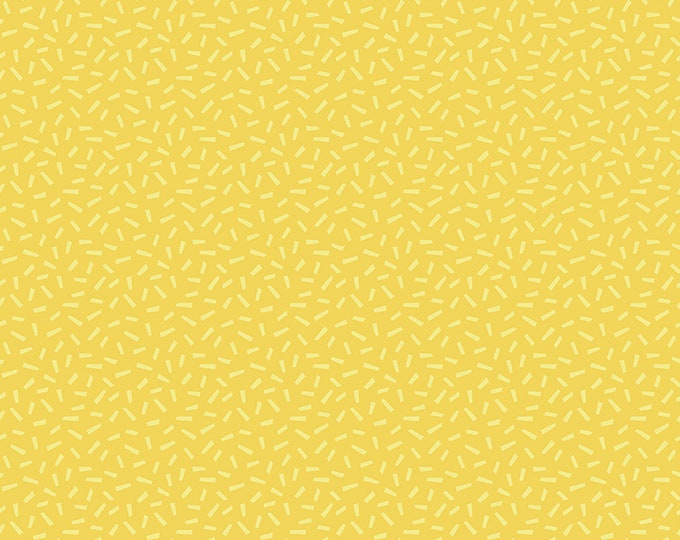 Harmony Farm Hay Fabric Yellow // Riley Blake Designs by the Half Yard