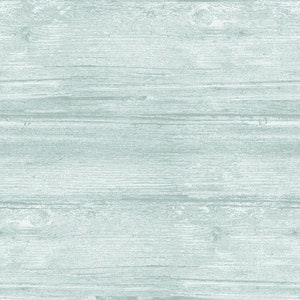 Tissu turquoise en bois lavé // Contempo 7709-84 par la demi-cour