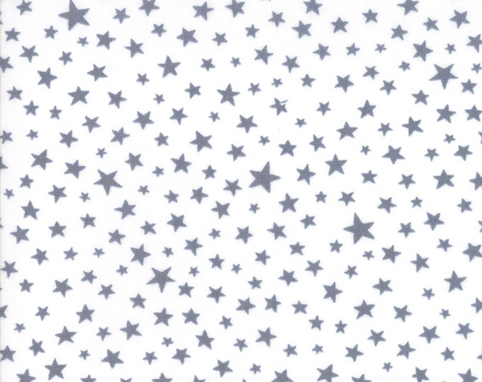 Modafications Basic Grey Stars Fabric by Howard Marcus for Moda 9886 45 by the Half Yard