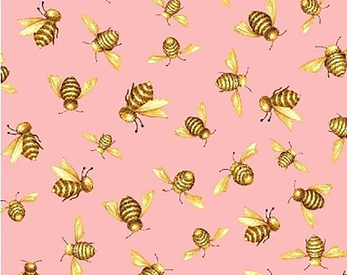 Cottage Joy Honey Bees Fabric // Windham by the Half Yard