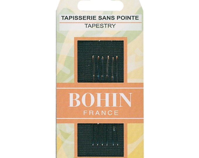Tapestry Hand Sewing Needles Size 24 by Bohin France BOF00836