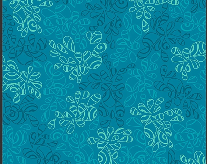 AGF Nature's Elements Fabric Seawater // Art Gallery NE 123 by the HALF Yard
