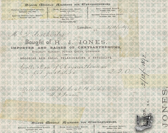 Tim Holtz Foundations Horticulture Fabric // FreeSpirit PWTH094.8AQUA by the Half Yard