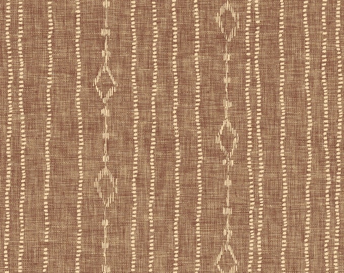 Delilah "Woven" Fabric // Clothworks Y3694-66 by the HALF YARD