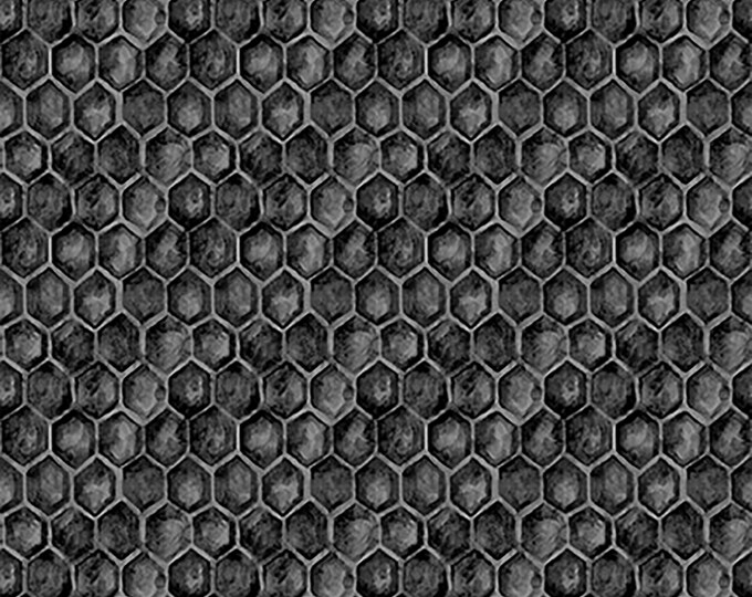 Show Me the Honey Honeycomb Fabric // Blank Quilting 1342-99 by the Half Yard