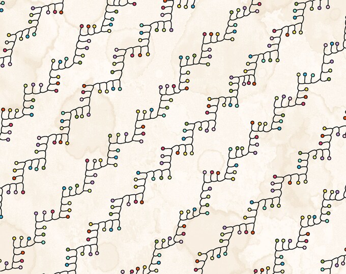 Salem Quilt Show Feather Stitch Fabric // Meg Hawkey // Maywood Studio