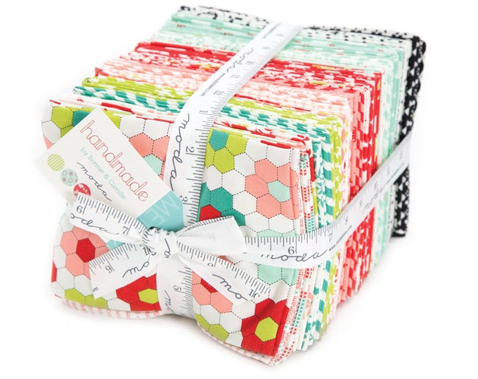 Handmade Fat Quarter Bundle by Bonnie & Camille for Moda Fabrics 55140AB