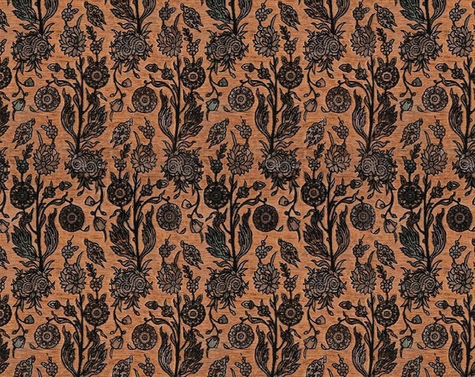 Tim Holtz Seasonal Palette Gothic Tapestry Fabric // FreeSpirit PWTH334.HALLOWEEN by the Half Yard