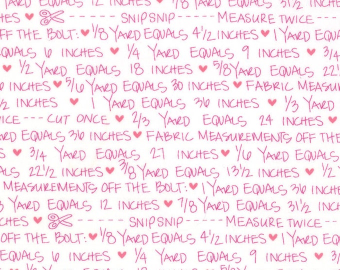 Spectrum Notes Geometric Fabric Magenta // Moda Fabrics 10863 11 by the HALF YARD