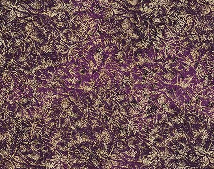 Fairy Frost Fabric Eggplant // Michael Miller CM0376-EGGP-D by the Half Yard