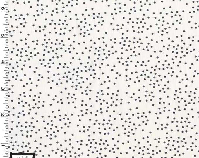 Everglades Glimmer Spatter Dots Fabric // Michael Miller DC7818-MARI-D Navy by the HALF YARD