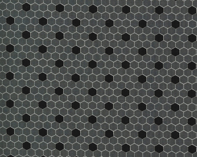 Boudoir Parlor Hexi Fabric // Moda 30655 13 Moon Mist by the Half Yard