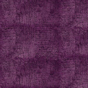 Pode incluir: Um close-up de um tecido texturizado roxo com um padrão tecido sutil. O tecido tem uma aparência ligeiramente desgastada, o que lhe confere um toque vintage.