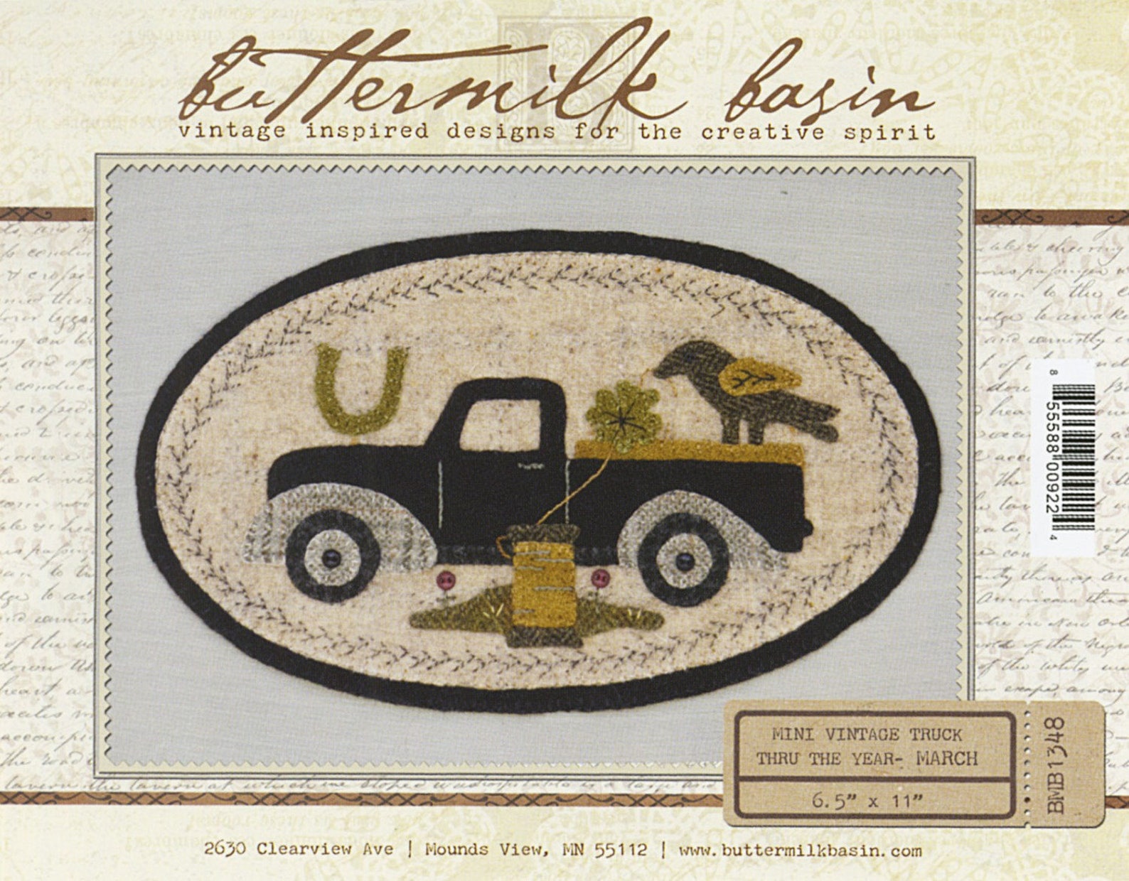 Buttermilk Basin MINI Vintage Truck Patterns Thru the Year Etsy