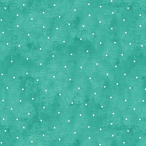 A Cozy Winter Chalkdot Fabric // Benartex 13159P-85 by the Half Yard