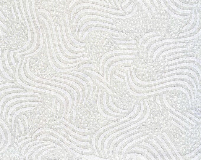 Swirled Packed USA Flags Fabric // Timeless Treasures HUE-C8634 White by the Half Yard