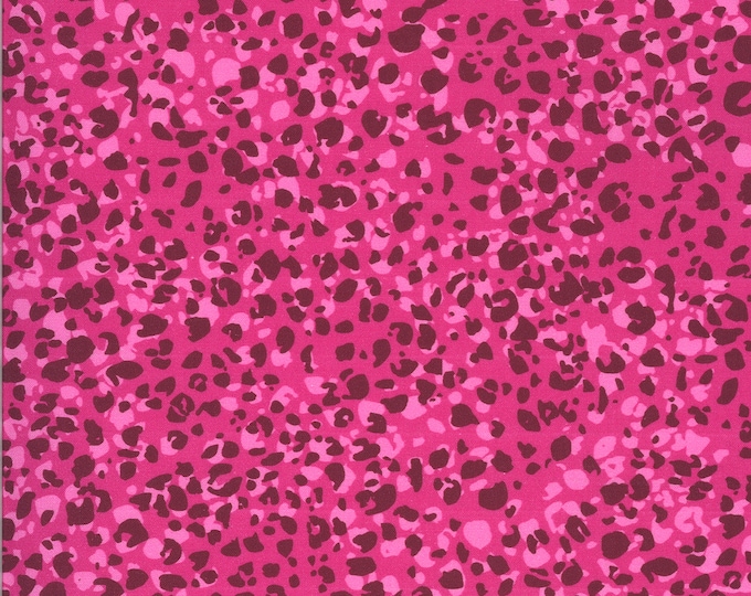 Kasada Animal Print Fabric // Moda 11865 11 Pink by the HALF YARD