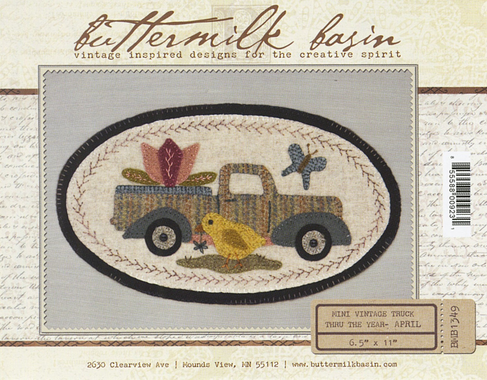 Buttermilk Basin MINI Vintage Truck Patterns Thru the Year Etsy