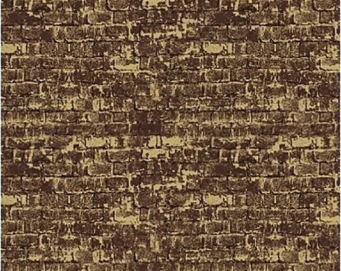 Cat and the Fiddle Brick Wall Fabric // Whistler Studios // Windham Fabrics by the Half Yard