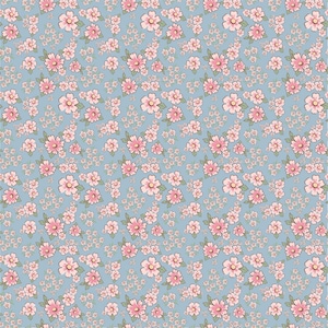 Dots & Posies Mini Fleurs Fabric // Poppie Cotton POCDM20414 by the Half Yard