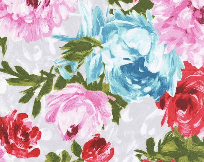 Poetry in Motion Garden Floral Fabric  by Michael Miller by the Half Yard