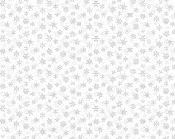 Shimmer Winter Frost Fabric // Northcott Studio 24196M 90 by the Half Yard