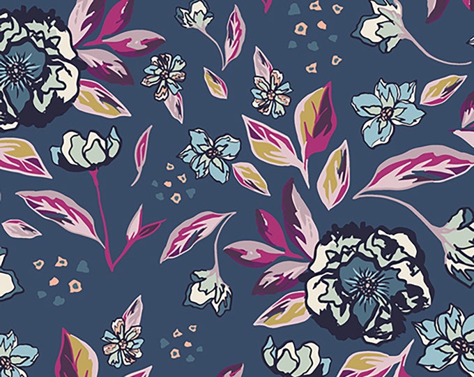 AGF Mystical Land Enchanted Flora Fabric // Art Gallery MSL-23960 by the Half Yard