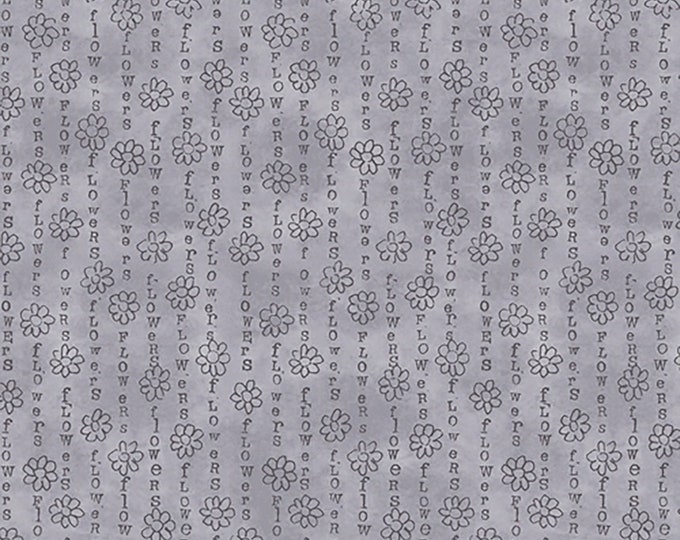 Potpourri Flower Stripe Fabric // Laura Heine // Windham 51659-3 by the Half Yard