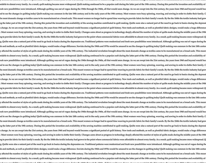 Fine Print Sewing History Fabric // RJR Studios 3228-001 by the HALF YARD