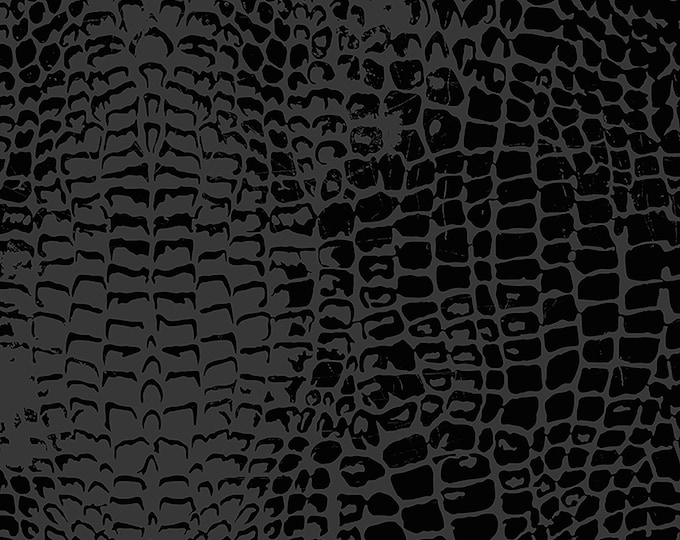 Animal Kingdom Crododile Fabric // Riley Blake Designs C693 by the Half Yard