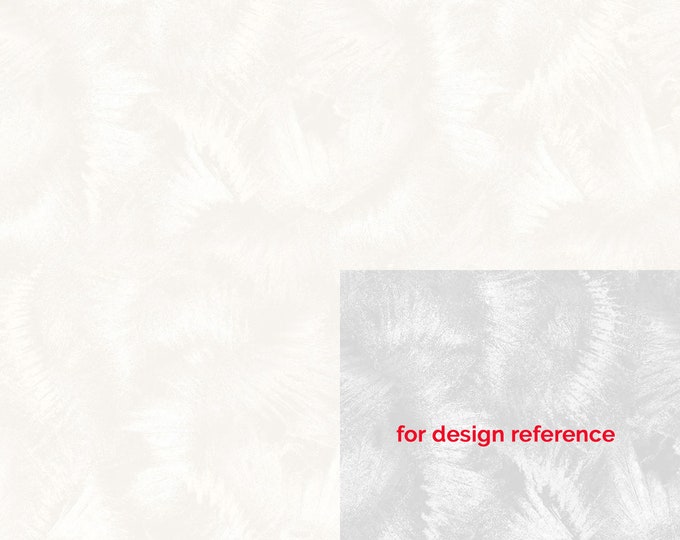 Flower Power Texture Fabric // Clothworks Y3057-2 Cream by the HALF YARD