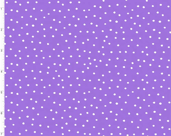 Dinky Dots Lilac Fabric by Loralie Designs 692-436 by the Half Yard