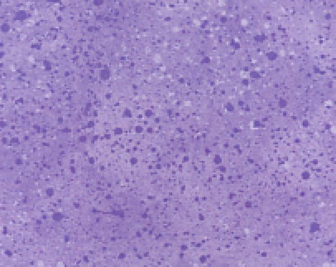 Essentials Spatter Fabric // Wilmington Prints 31588-606 Violet by the Half Yard