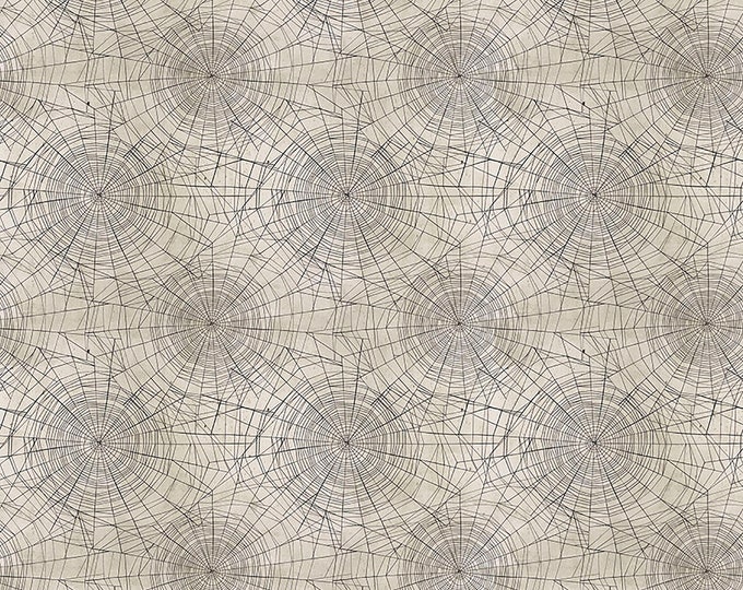 Tim Holtz Foundations Cobwebs Fabric // FreeSpirit PWTH150.NEUTRAL by the Half Yard