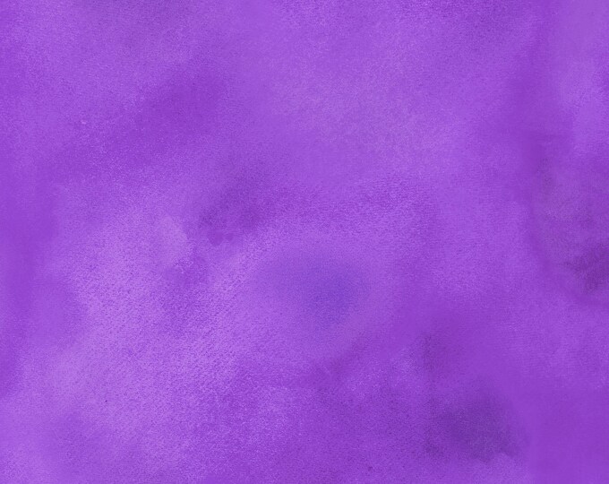 Radiance Watercolor Fabric // Clothworks Y2938-27 Purple by the HALF YARD