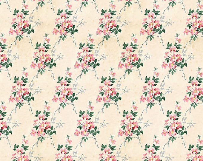 Tim Holtz Pink Palette Wallpaper Fabric // FreeSpirit PWTH217.PINK by the Half Yard