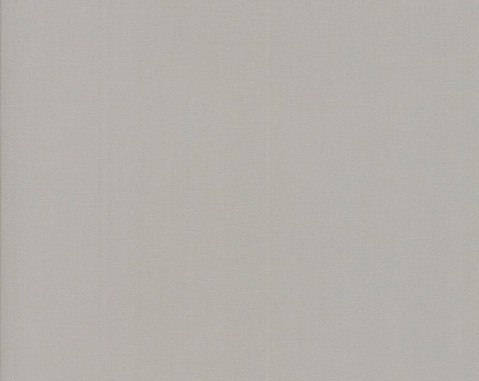 Bella Basic Solid Fabric // Moda 9900 83 Grey by the Half Yard