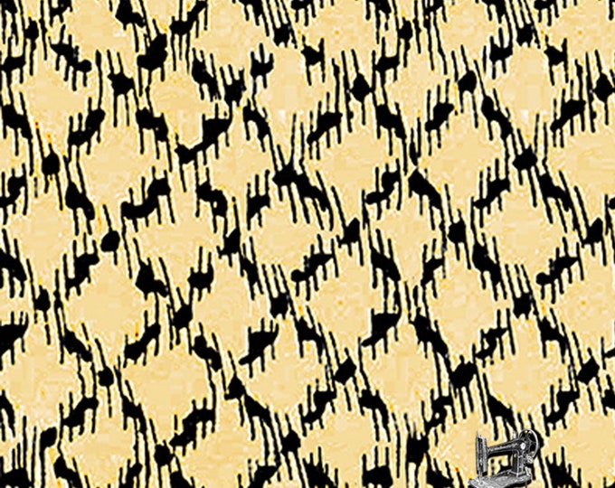 SALE Queen of We'en Sketchy Plaid Fabric // Quilting Treasures 25968 S