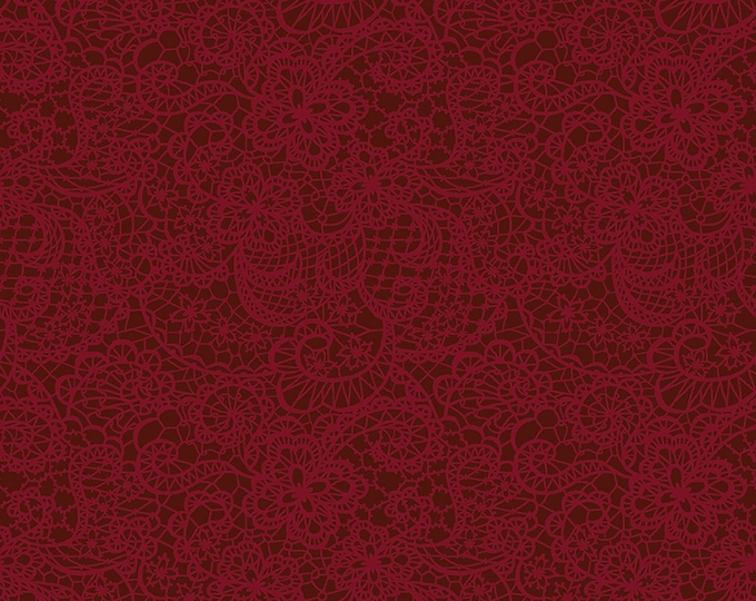 A Festive Season III Lace Fabric // Benartex by the Half Yard