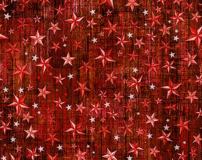 American Country Stars Fabric // Quilting Treasures 31997-R