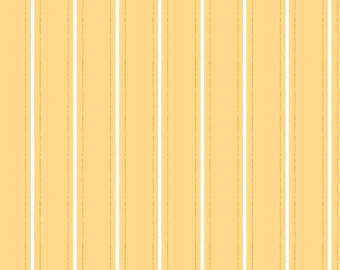 Ladybug Mania Stripe Fabric // Clothworks Y3178-67 by the HALF YARD