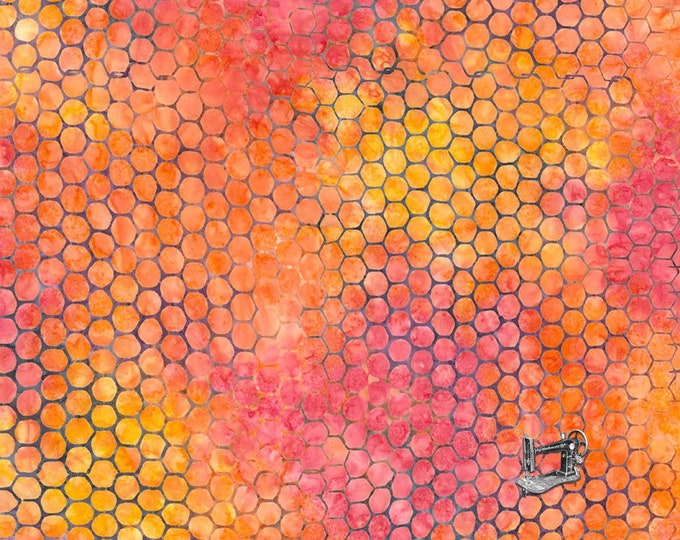 Tonga Batik Watercolor Circles Fabric // Timeless Treasures B5945 by the Half Yard