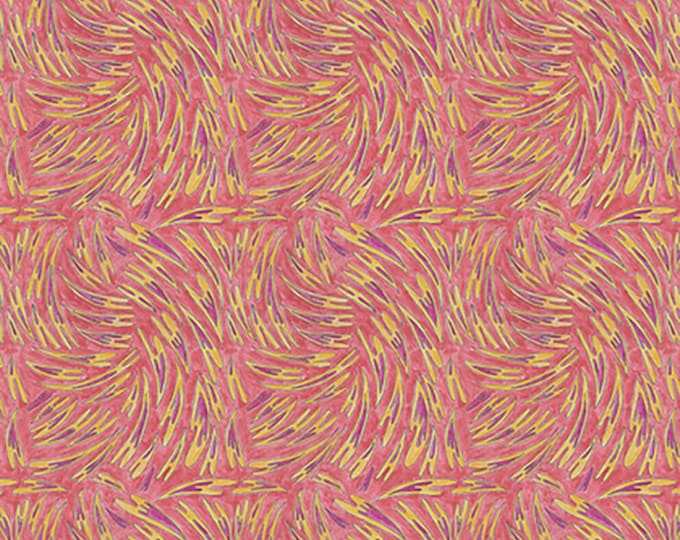 A Bird in Hand Heart Fabric // Laura Heine // FreeSpirit PWLH011.WATER by the HALF YARD