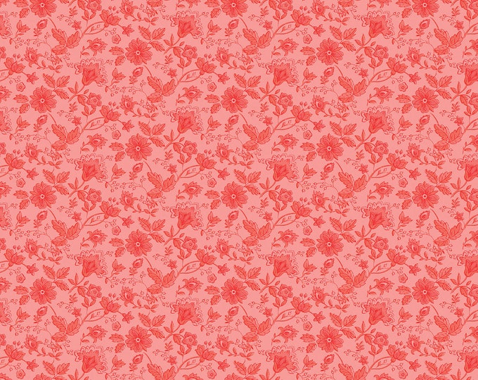 A Beautiful Life Rose Brocade Fabric // Benartex 16025-27 by the Half Yard