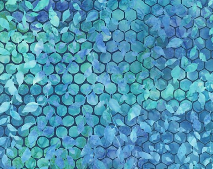 Artisan Batik Azula Fabric Peacock // Robert Kaufman SPK-19774-78 by the Half Yard