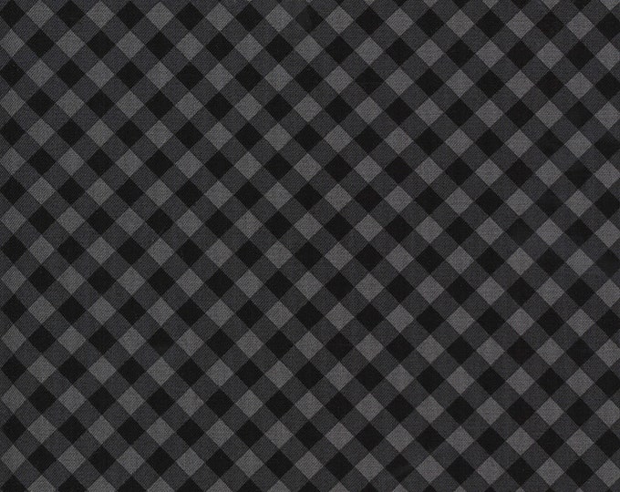 Midnight Magic 2 CrissCross Halloween Check Fabric // Moda 24107 18 by the Half Yard