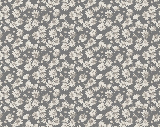 Gentle Flowers Shadow Flower Fabric // Quilt Gate GF5970-15A by the HALF YARD