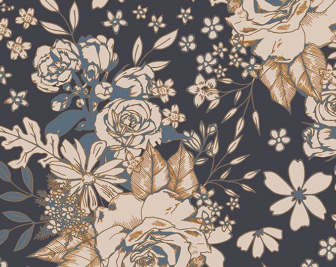 AGF Floral Universe Trinkets Fusion Floral Fabric // Art Gallery FUS-T-1409 by the HALF Yard