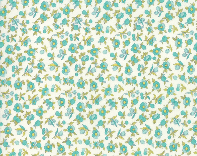 Flour Garden Corsage Fabric // Moda Fabrics 23324 11 Feather by the HALF YARD